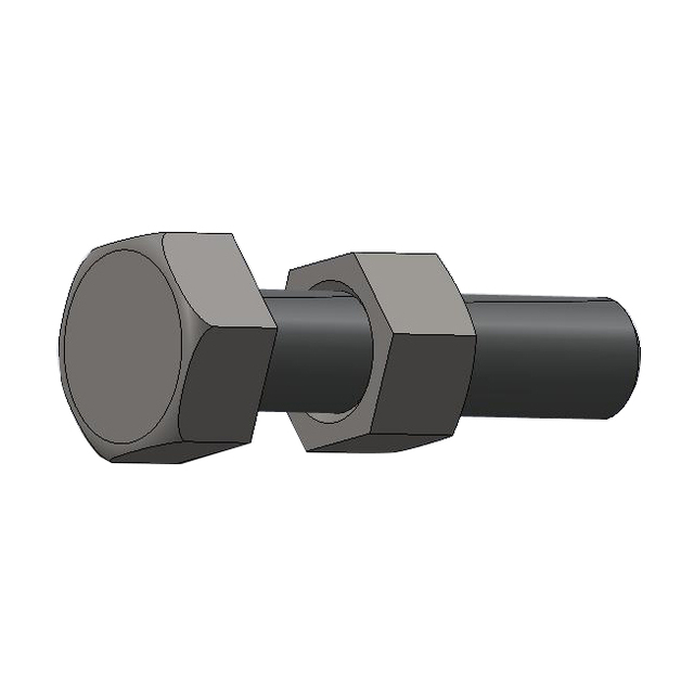 Boulon TH 12X50 Zingue Adaptable Curetable CL8.8 référence fournisseur 210073